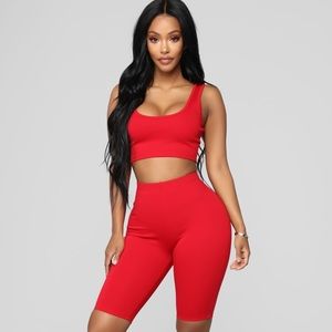 Brand new x-small fashion nova two piece set